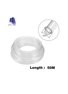 Generic PU (Polyurethane) Flexible Pneumatic Tubing Food Grade Multipurpose Tube for Beer Line, Kegerator, Wine, Airline Tubing for Aquarium, Air Water Hose, Fuel Line. (10x6.5mm, Clear - 50m)  - Image 3