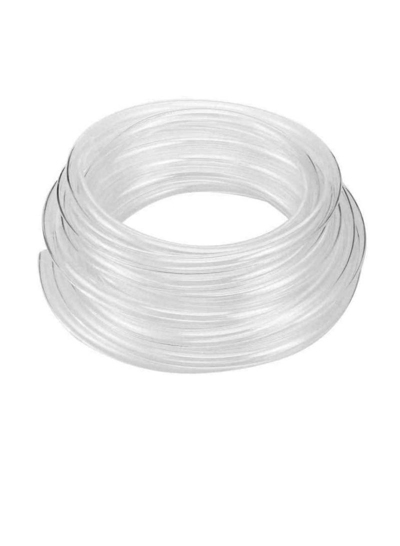 Generic PU (Polyurethane) Flexible Pneumatic Tubing Food Grade Multipurpose Tube for Beer Line, Kegerator, Wine, Airline Tubing for Aquarium, Air Water Hose, Fuel Line. (10x6.5mm, Clear - 50m)  - Image 1