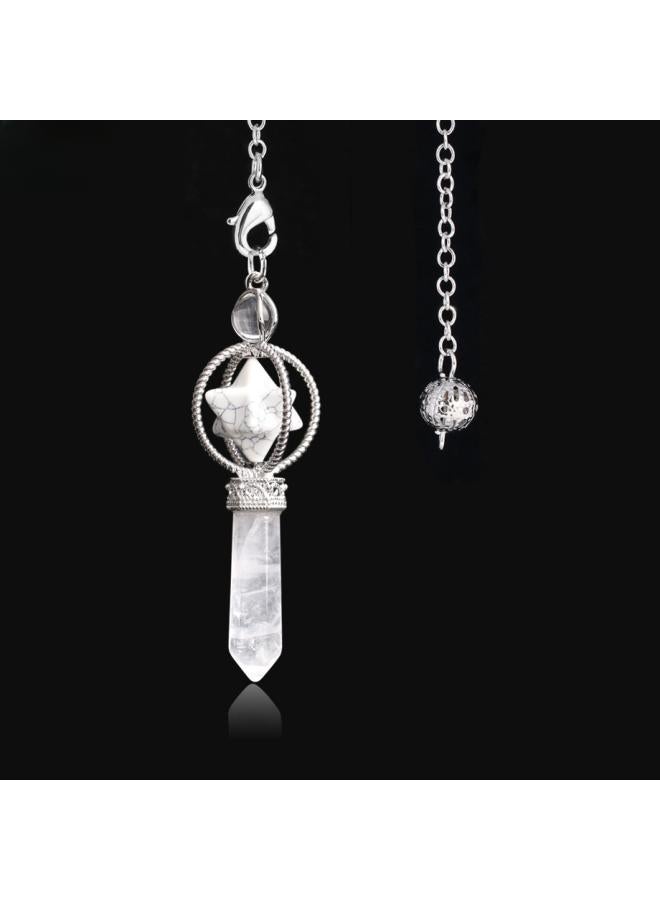 Csja A Generation Of Merkaba Six-pointed Star Pendant Spirit Pendant Rotatable Merkaba Jewelry F770