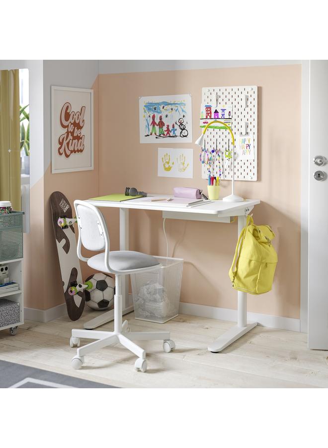 إيروريكس إطار سفلي لسطح الطاولة، أبيض، 90/117 سم - Image 3