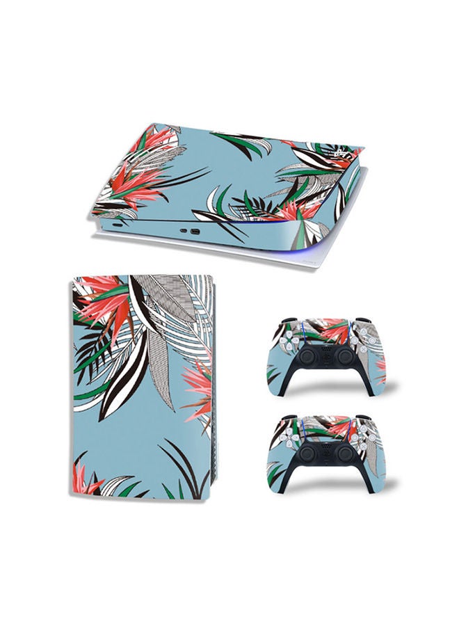 NIBEMINENT Console and Controller Decal Sticker Set For PlayStation 5 Digital Version