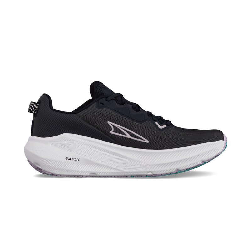 ALTRA Women's FWD VIA Road Running Shoe, Black/Purple, 8 - Image 3
