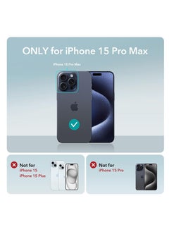 ESR ESR for iPhone 15 Pro Max Case Silicone Case with Stand, Compatible with MagSafe, Built-In Camera Stash Stand, Magnetic Phone Case for iPhone 15 Pro Max, Cloud Series, Light Tan  - Image 2