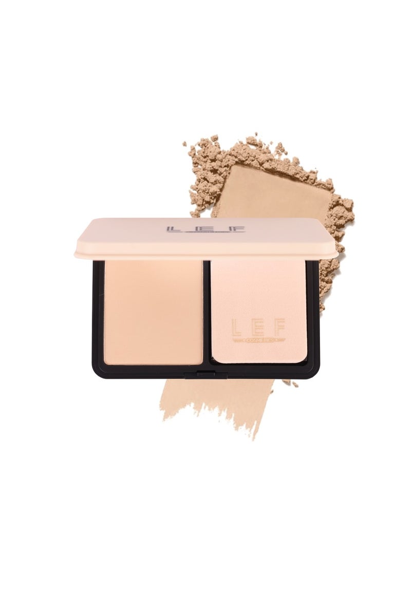 LEF COSMTICS LEF Pressed Face Powder for Shine Control & Skin Tone Evenness – Shade NC53 - Image 1