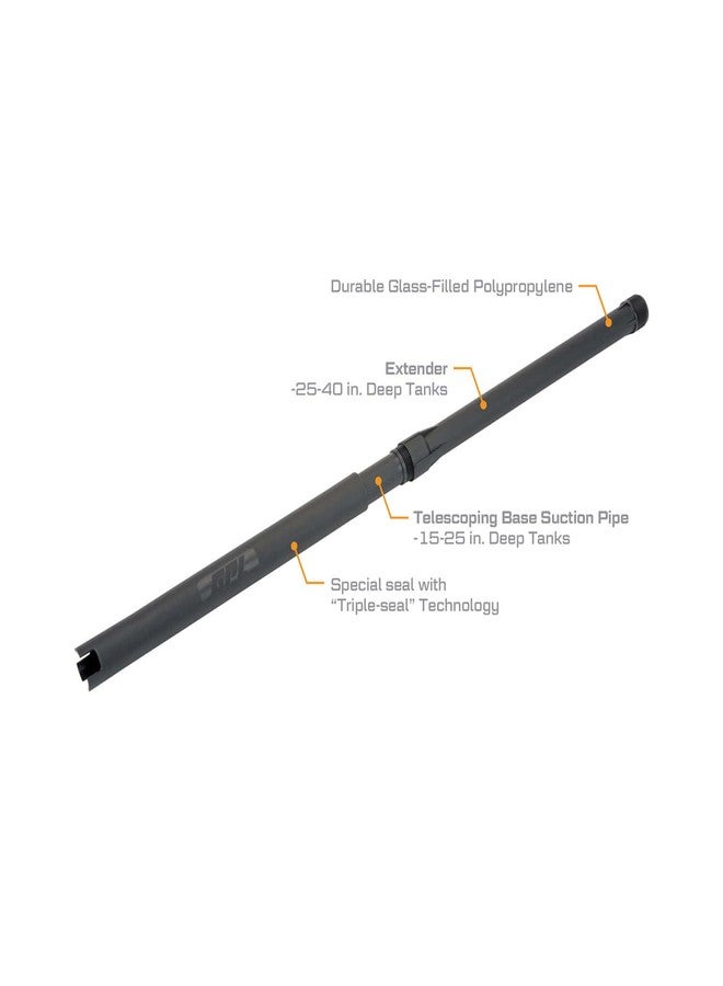 GPI Dee Zee 110241-01 22" - 40" Plastic Adjustable Suction Pipe - Image 3