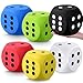 Shappy 6 Inches Foam Dice Fun Filled Large Educational Toy Kawaii Giant Dice Decorative Eva Foam Jumbo Cube Big Square Building Blocks for Game Nights Learning Sessions Multicolor6 Pcs - Image 2