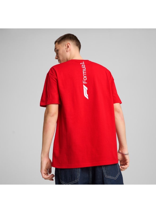 FORMULA1 ESS+ Graphic Tee -relaxed Pop Red - Image 4