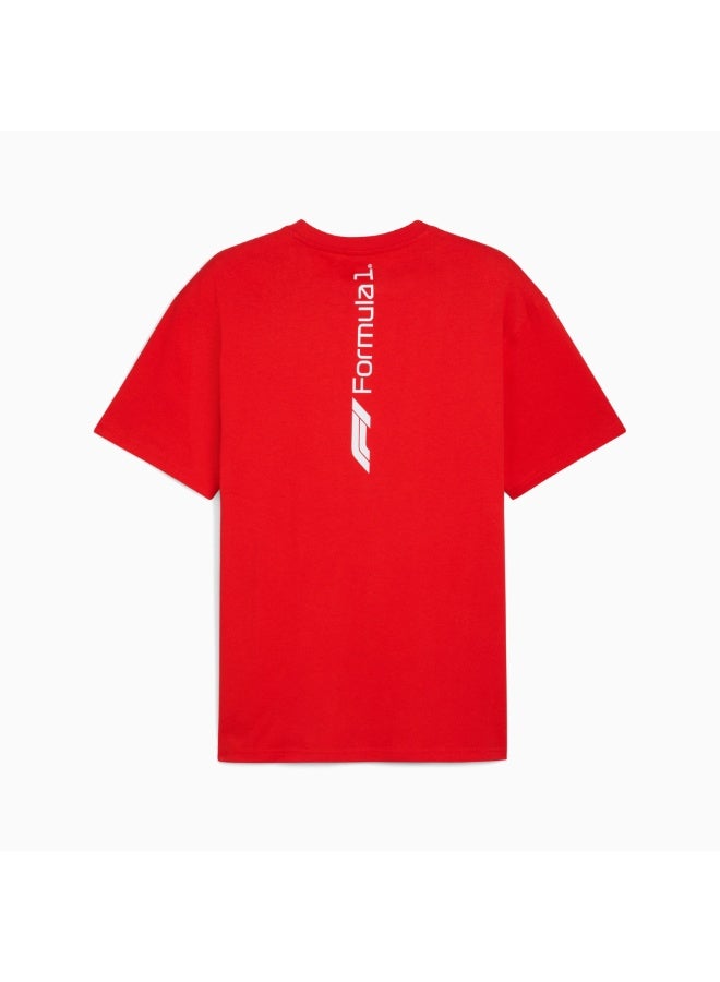 FORMULA1 ESS+ Graphic Tee -relaxed Pop Red - Image 2