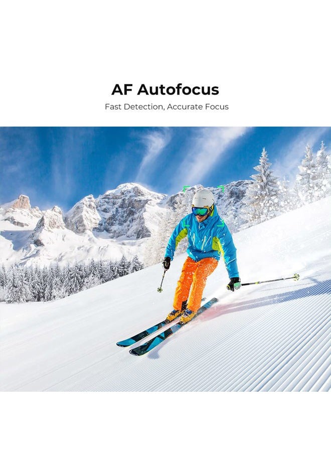 K&F Concept EF/EF-S to EOS M Electronic Lens Adapter, K&F Concept Auto Focus Lens Mount Adapter Ring Compatible for Canon EF EF-S Mount Lens to EOS M Mount Cameras - Image 3