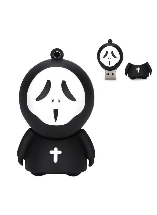 Thoraya CR10182 Ghost Face U disk thumb drive storage device memory stick flash drive 64GB  - Image 1