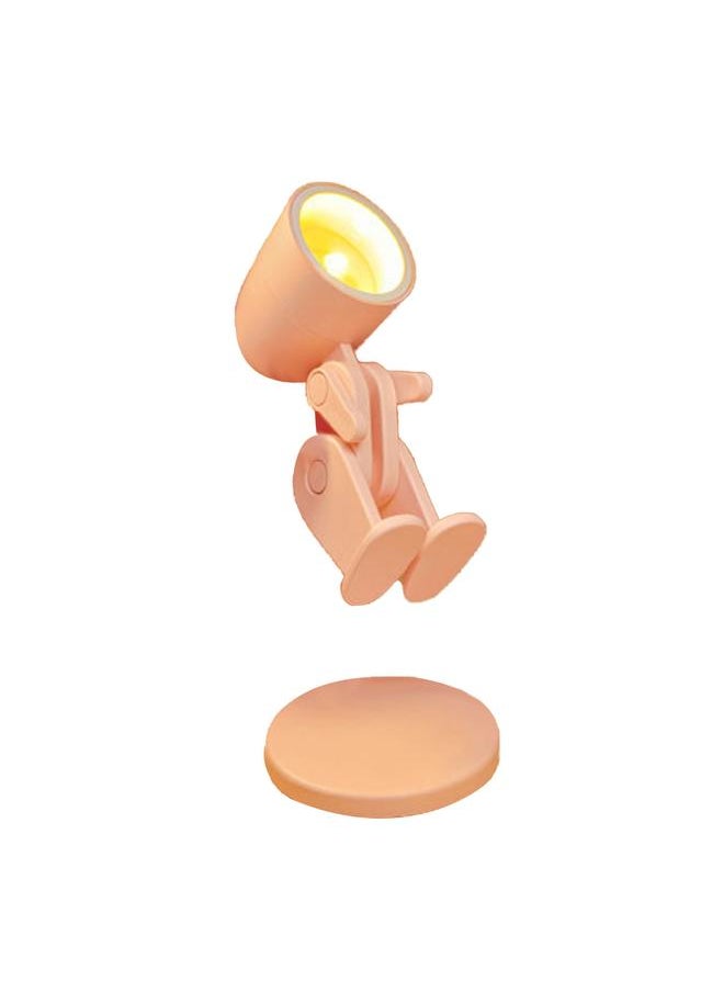 Thoraya LED Night Light Cute Shape Multifunctional Bedside Ambient Lamp for Bedroom Desktop Decoration Pink  - Image 3