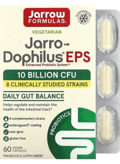 Jarro-Dophilus Enhanced Probiotic System (EPS), 5 Billion CFU, 60 Veggie Caps