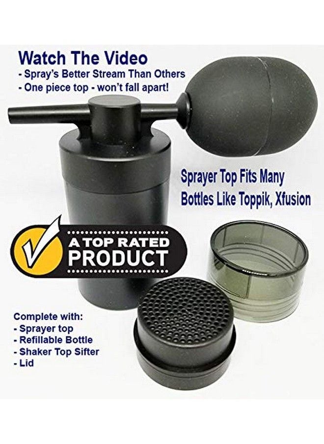 Finally Hair - Hair Building Fibers Spray Pump Applicator 12.5G Hair Atomizer For Hair Fibers By Finally Hair Compatible With Toppik 27.5 Bottle Compatible With Xfusion 27.5 Bottle - Image 1