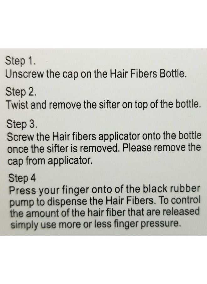 Finally Hair - Hair Building Fibers Spray Pump Applicator 12.5G Hair Atomizer For Hair Fibers By Finally Hair Compatible With Toppik 27.5 Bottle Compatible With Xfusion 27.5 Bottle - Image 1