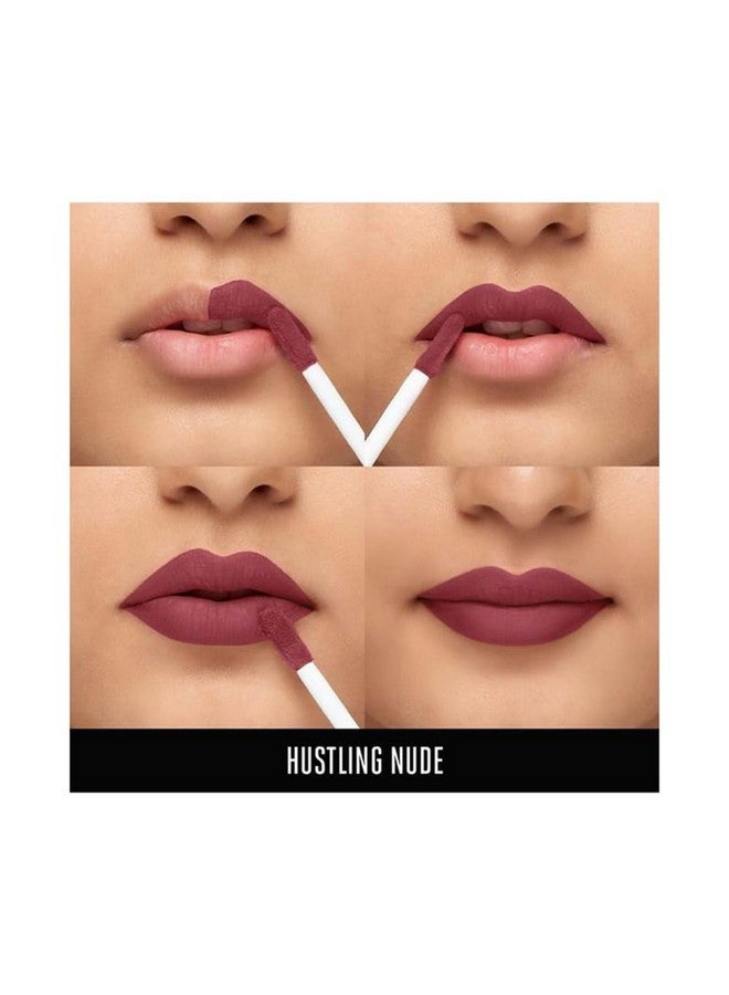 LAKME 9To5 Primer + Matte Liquid Lip Color Mb1 Hustling Nude  - Image 3