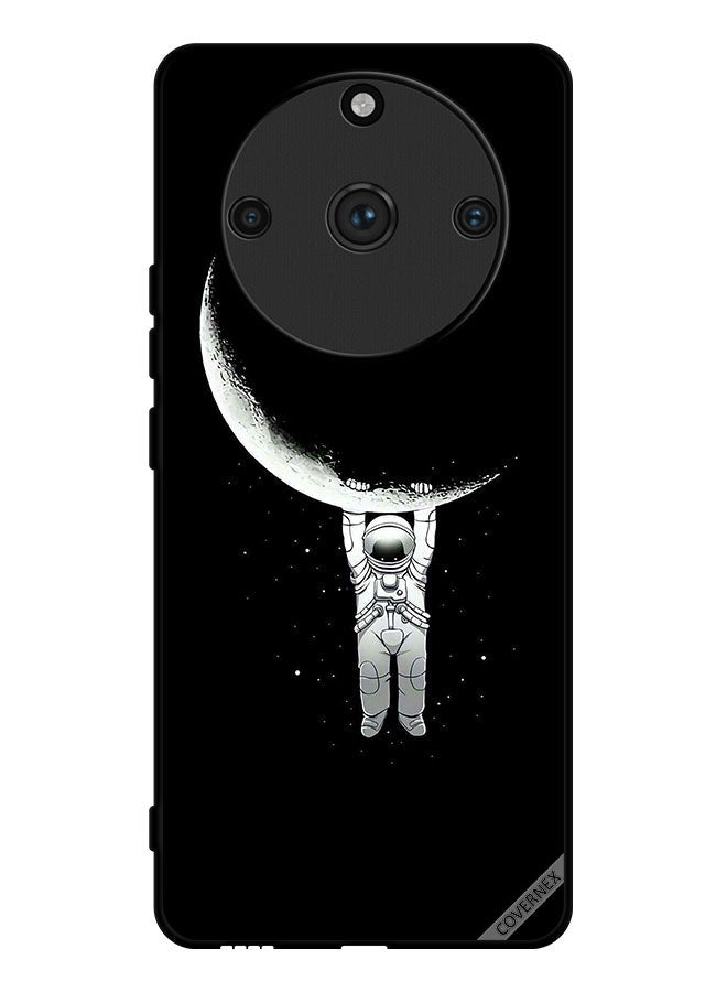 Covernex Protective Case Cover For Realme 11 Pro Plus Astronaut Hanging On Moon Photographic Print - Image 1