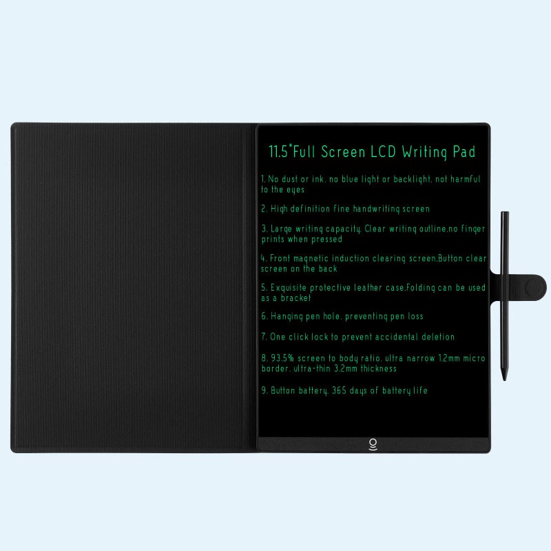K KYSTAR 115in Erasable Writing Tablet for Drafting Taking Notes and Leaving Message Superfine Line Design Precise Sketching Writing Board Drawing Pad with a PencilPacked with a Leather Case Protective - Image 2