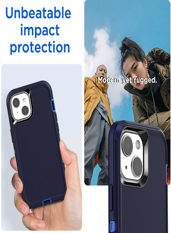 ايه اي كيس جراب AICase لهاتف iPhone 14 (6.1 بوصة) مع واقي شاشة زجاجي، حماية فائقة ضد السقوط، مقاوم للصدمات والغبار، تصميم عسكري متين وقوي لهاتف iPhone 14 (6.1 بوصة). - Image 4