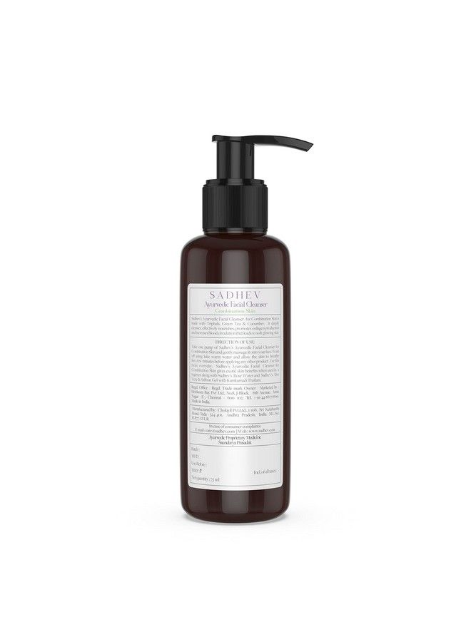 SADHEV Ayurvedic Facial Cleanser Combination Skin 75 Ml - Image 5