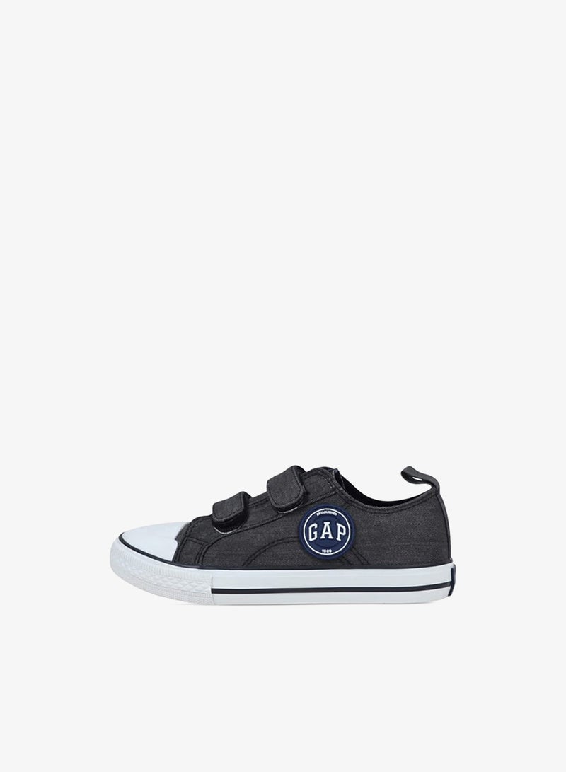 GAP Boys' Logo Detail Sneakers with Hook-and-Loop Closure - HOUSTON VELCRO IV - Image 2