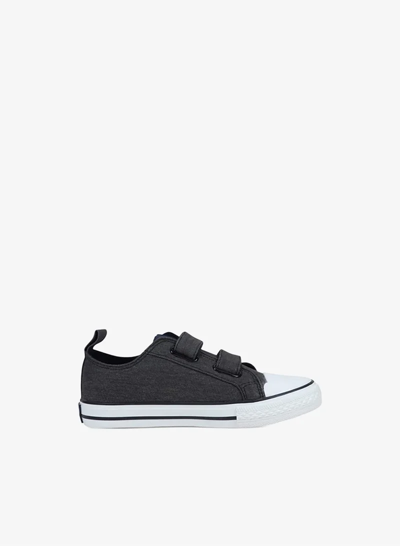 GAP Boys' Logo Detail Sneakers with Hook-and-Loop Closure - HOUSTON VELCRO IV
