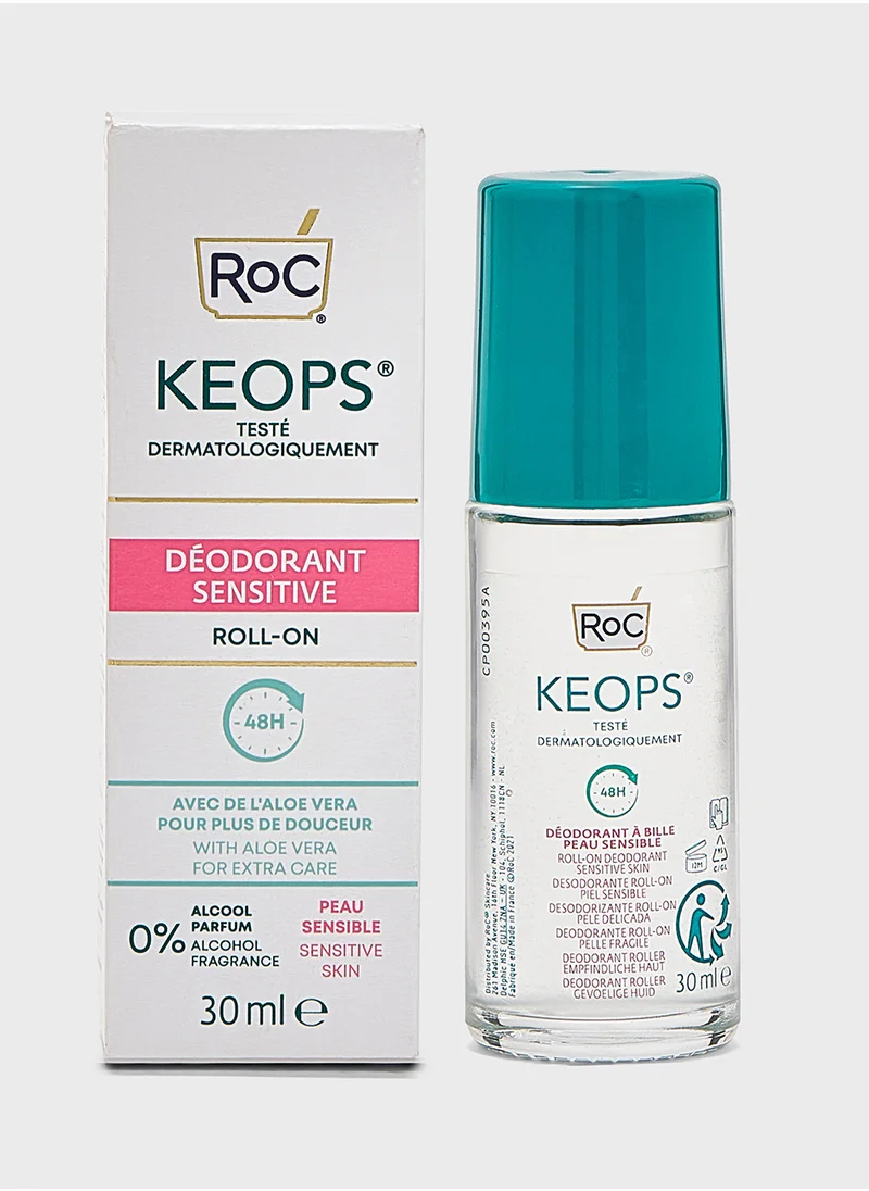 روك Roc Keops Deo Roll-On Sensitive Skin 30Ml