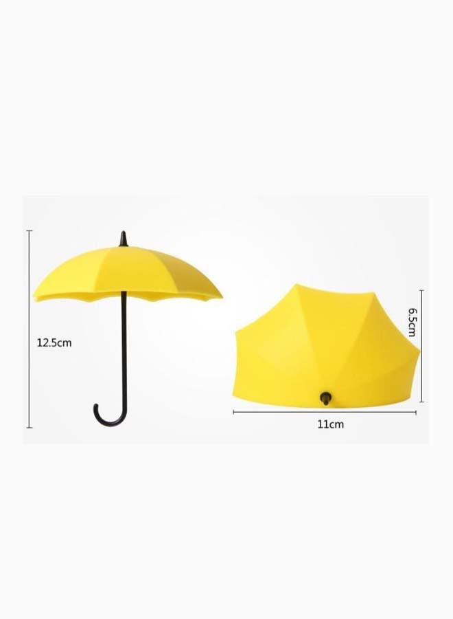3-Piece Umbrella Wall Key Holder Set Multicolour - Image 2