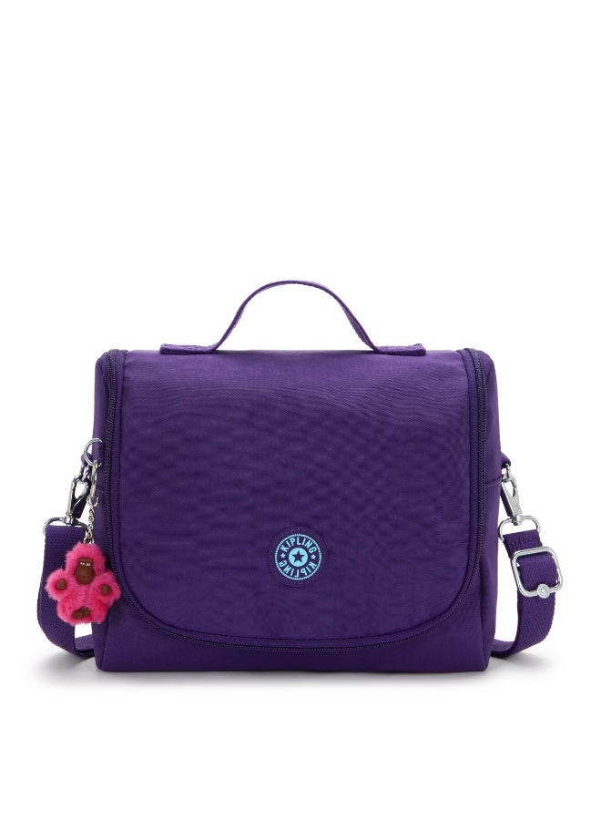 kipling New Kichirou Insulated medium lunch bag with trolley sleeve VIP purple - Image 1