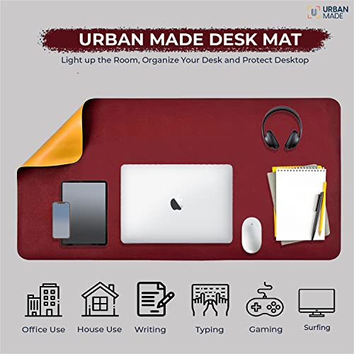 Urbanmade Mouse pad Non Slip Mouse mat Full Keyboard mat Reversible Gaming Mouse pad Laptop mat for Desk Large Table mat for Office Desk Extended Desk mat Large - Image 4