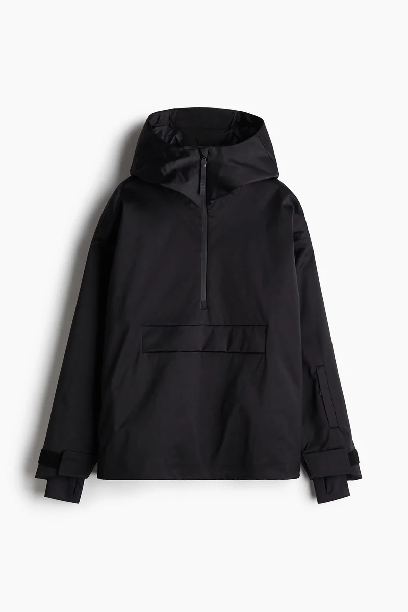 H&M Padded Popover Ski Jacket In Stormmove™