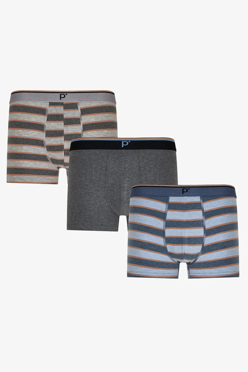 Penti PENTI Men's Contrast Stripe Boxer Briefs