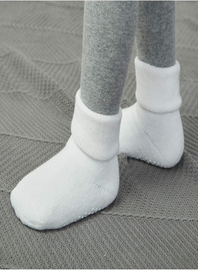 KETKAR Baby Socks Cotton Breathable Anti Skid Thick Warm Kids Socks Pack Of 1_White_6-12 Months - Image 4