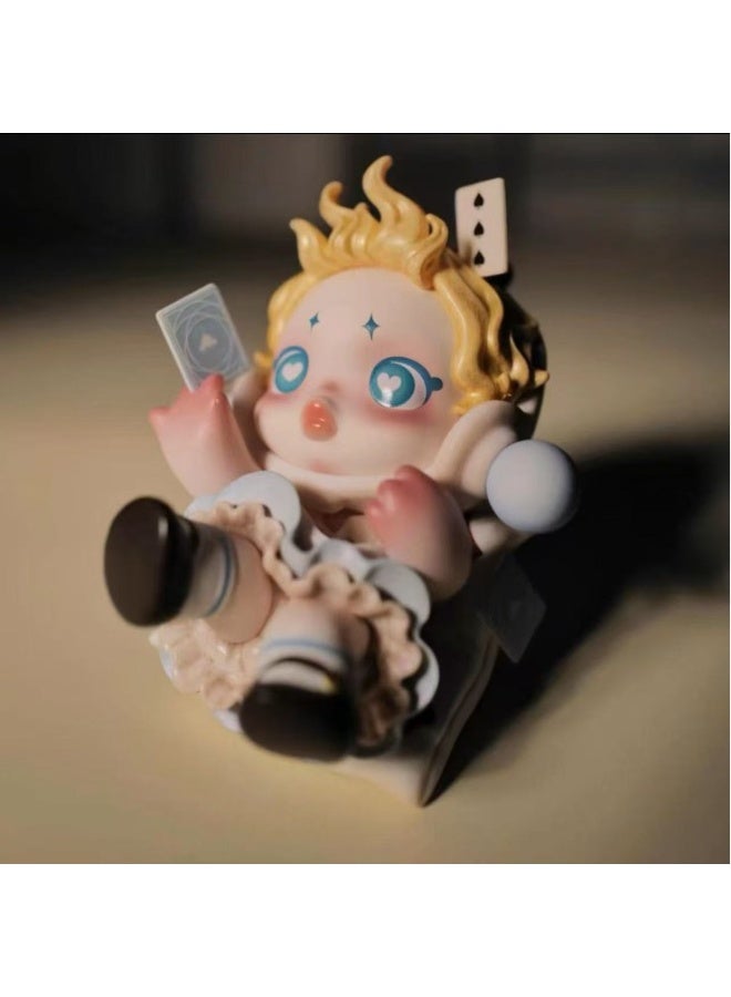 عام البوب مارت أيام الأسبوع العجائب سلسلة اليد مكتب الصبي لعبة مع اليد هدية سيارة الديكور هدية - Image 4