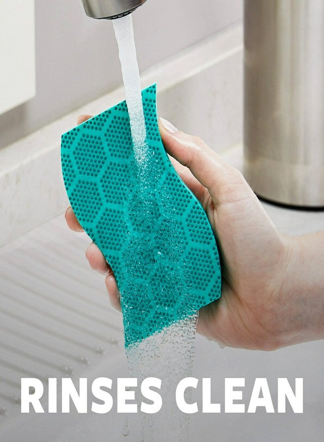 Scotch Brite Scotch-Brite Scrub Dots Heavy Duty Scrub Sponge, 3 Scrub Sponges - Image 5