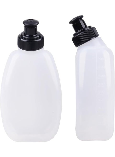 Bpa Free Water Bottles Flask Leakproof For Running Hydration Belt Fanny Packs For Triathlon Marathon Hiking Cycling Climbing Runner (280Ml/9.5Oz - 2 Pack)