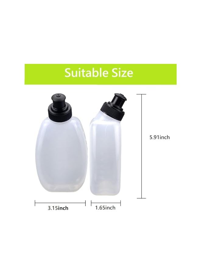 AONIJIE - Bpa Free Water Bottles Flask Leakproof For Running Hydration Belt Fanny Packs For Triathlon Marathon Hiking Cycling Climbing Runner (280Ml/9.5Oz - 2 Pack) - Image 1