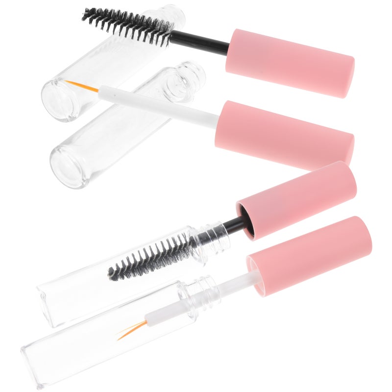 4pcs Empty Mascara Tube with Eyelash Small Shadow Tip Liner Container - Image 1