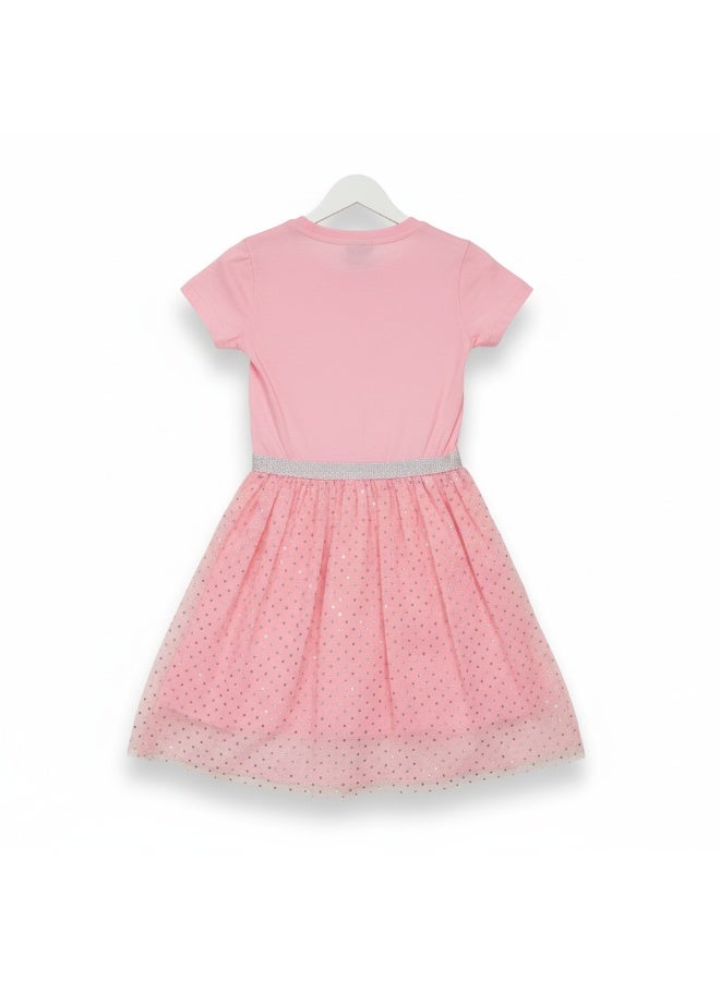 MINNIE MOUSE - GIRL'S TULLE DRESS 100% COTTON | MESH 100% POLYESTER| - Image 2