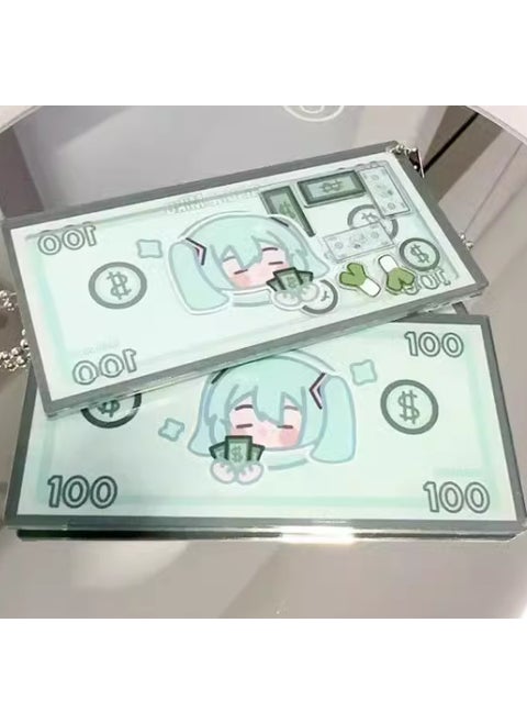 Cute Crayon Shin-chan Keychain Acrylic Pendant[First Sound Future Ticket] Rocking Music [First Sound Future Ticket] Rocking Music