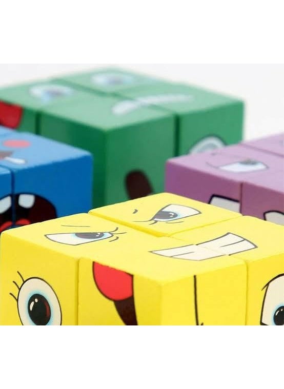 Edoy - Rubik Emoji Puzzle Fun Toy to Improve Quick Thinking, Mental and Visual Skills - Image 1