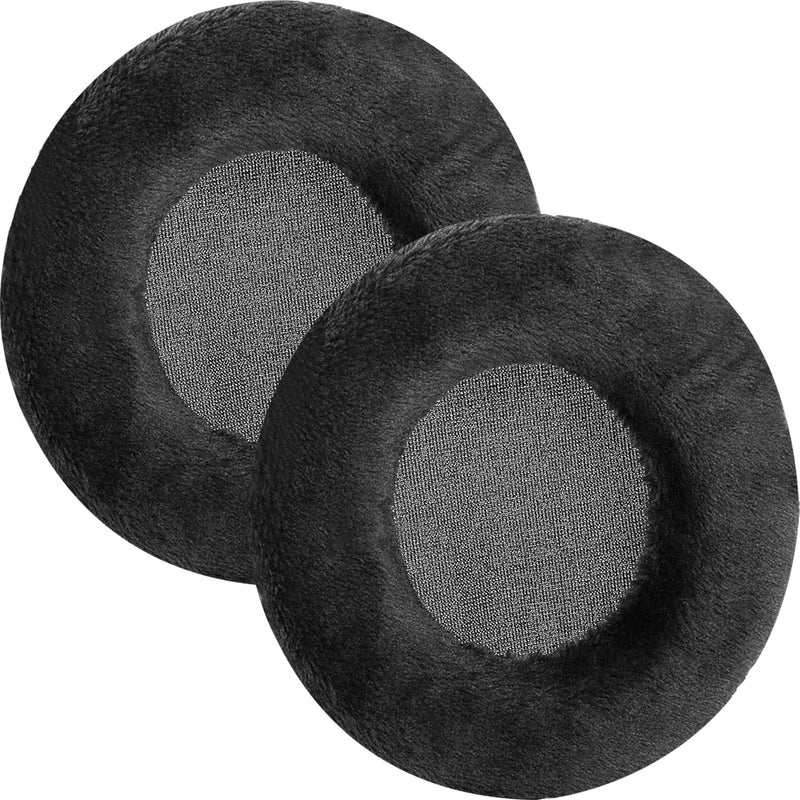 Soft Velvet DT 990 PRO Ear Pads Replacement,PRO-M Replacement Ear Cushion Cups Compatible with Beyerdynamic DT990 / DT880 / DT770 PRO Headphones (Velvet/Black) - Image 1