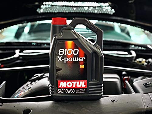 Motul 106144/74 8100 x-Power 10w60 5 Liter, 5 Large, 1 Pack - Image 3