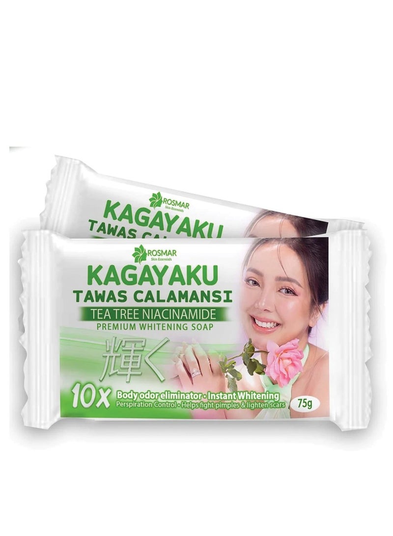 روزمار كاجاياكو تاواس كالامانسوي، صابون شجرة الشاي بالنياسيناميد 75 ساعة