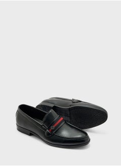 Robert Wood Webbing Detail Formal Slip Ons  - Image 3