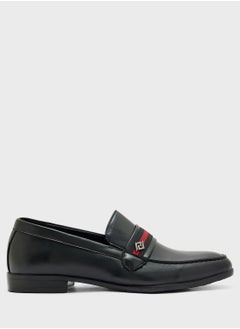 Robert Wood Webbing Detail Formal Slip Ons  - Image 1