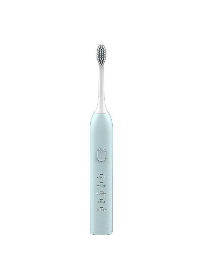Generic - USB Sonic Electric Toothbrush 5 Modes Rechargeable Automatic Vibration Toothbrush for Adult Dental Care with 3 Replaceable Toothbrush Heads - Image 1