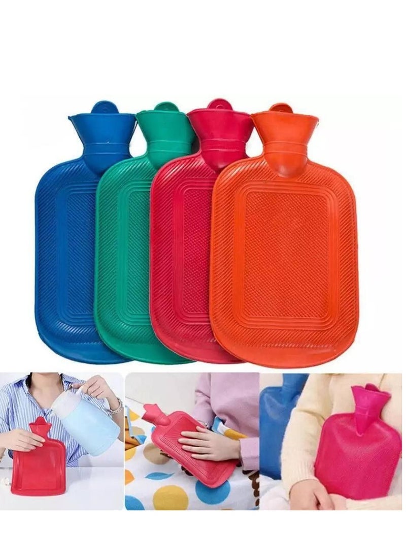 Generic Simple Deluxe Rubber Hot Water Bag, Great for Pain Relief, Hot and Cold Therapy, BPA Free Natural Rubber - Durable Hot Water Bottle IR  - Image 3