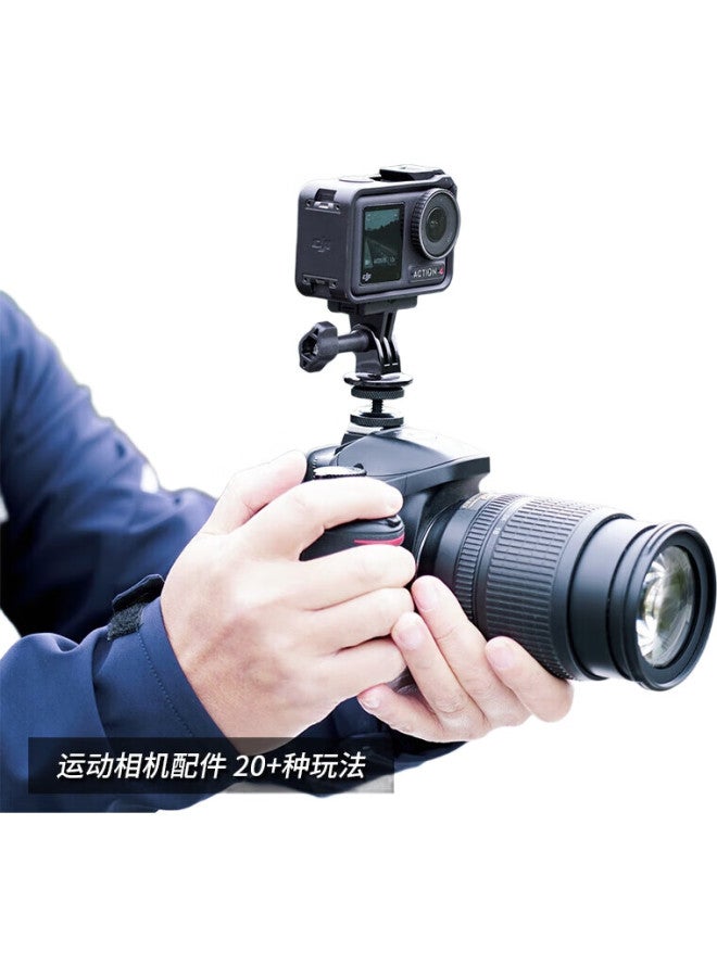 Maxcam / Maixikam For Dji Osmo Action 5/4/3 Pro Sports Camera Hot Shoe Cold Shoe Fixed Bracket Base Accessories - Image 1