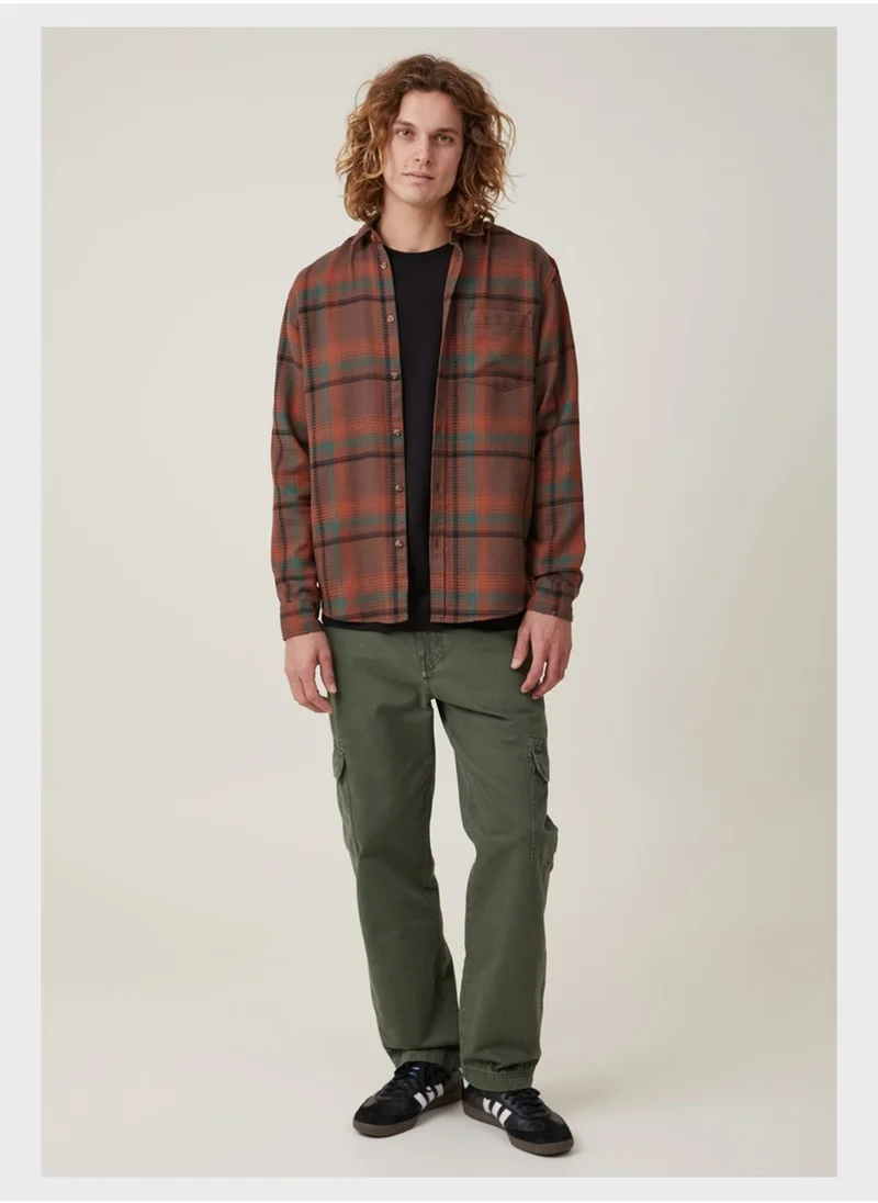 Cotton On Checked Regular Fit Shirt