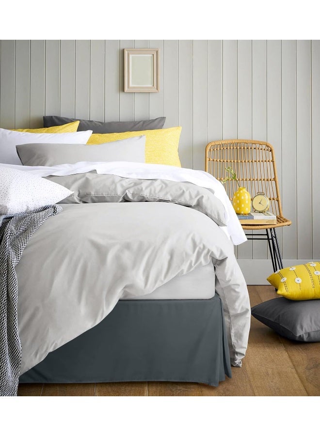 Utopia Bedding Twin Bed Skirt - Soft Quadruple Pleated Ruffle - Easy Fit With 15 Inch Tailored Drop - Hotel Quality, Shrinkage And Fade Resistant - Image 1